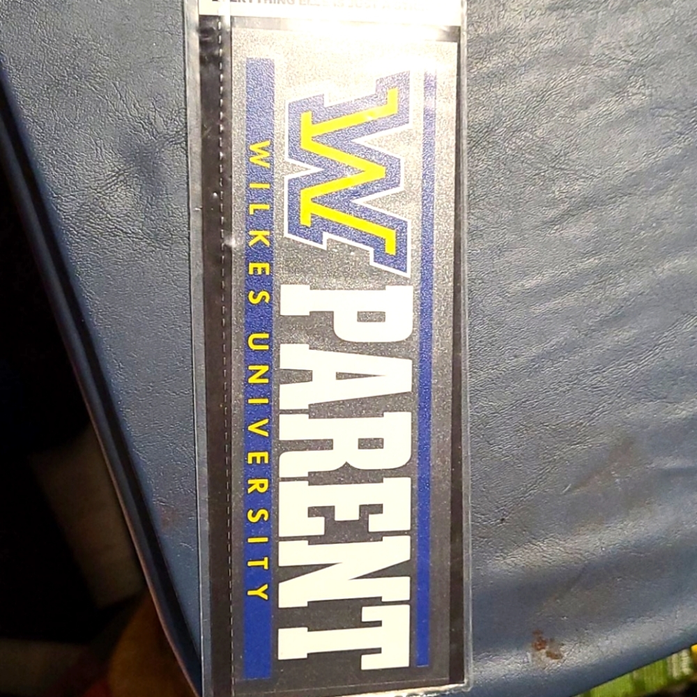 Wilkes University Parent Automotive Decal